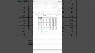 OFFSET function in Excel 👍 #exceltips #exceltricks #Office #explore #shorts #shortsviral #shortvideo