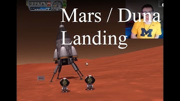 Mars / Duna Landing in KSP