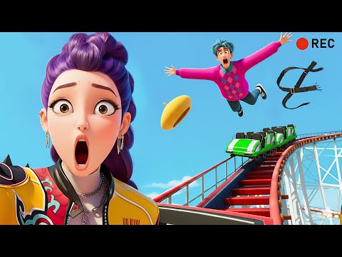 VLOG:Our Roller Coaster Ride Went Totally Wrong!Non-Stop Screams &Hilarious Chaos!(KPDH Fan Edition)