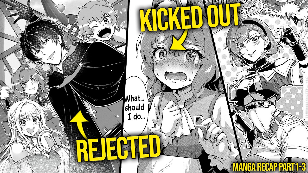 Rejected From S+ Rank Party,  He Creates The Strongest Guild by Recruiting The Weakest | Manga Recap
