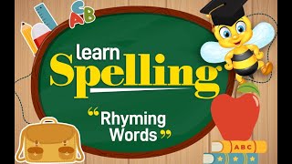 phonics rhyming words learn phonics alphabet sounds basic english learning video