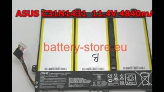 34% big off for the new arrival ASUS C31N1431 laptop battery with 11.4V  4840mAh