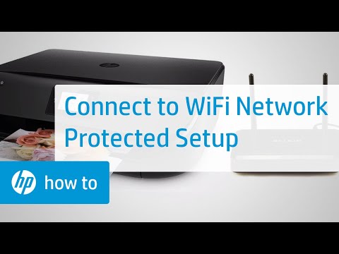 Setting up a Printer on a Wi-Fi Protected (WPS) Network