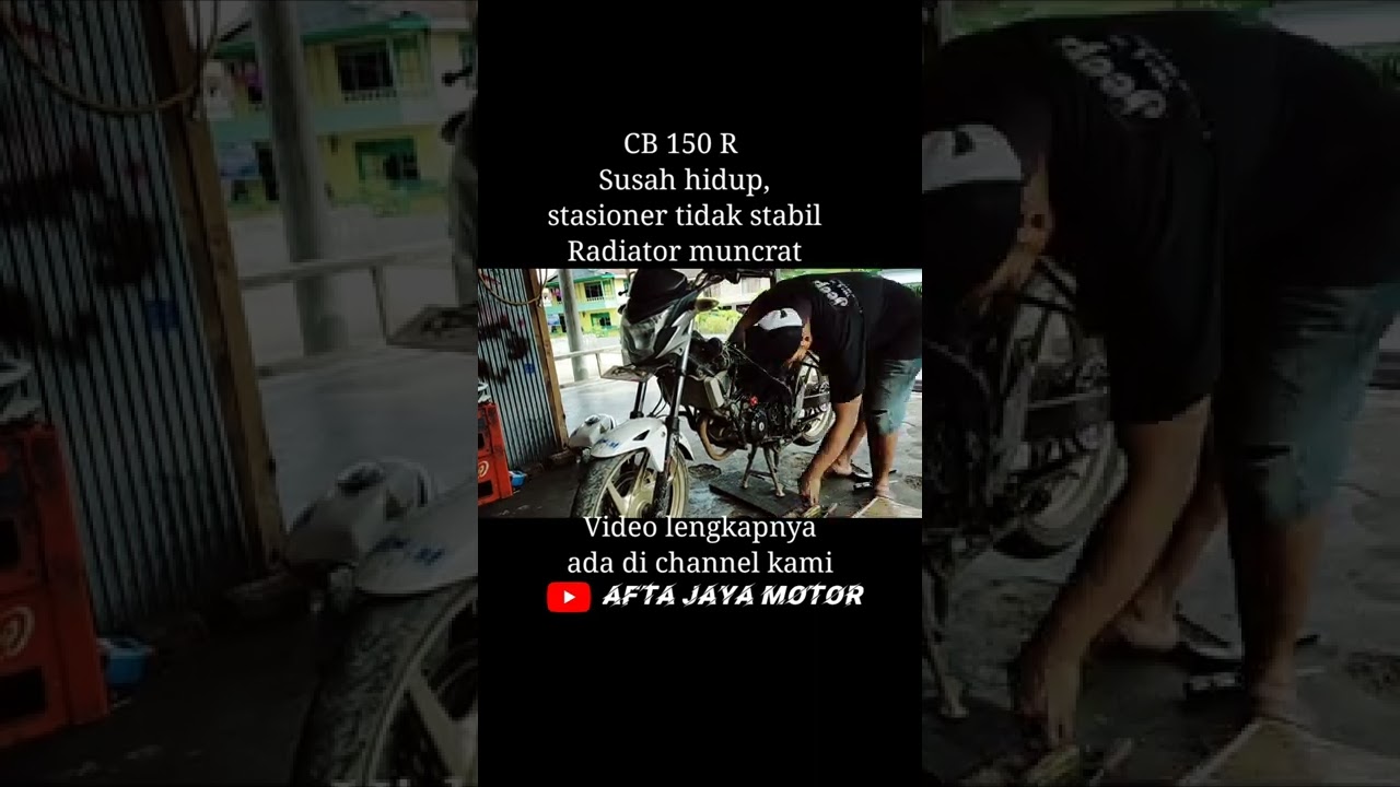 cb 150 r susah hidup, stasioner tidak stabil
