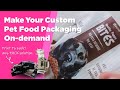 Pet Food Packaging | Custom Printing Pet Food Bags