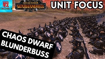 Chaos Dwarf Blunderbuss - Unit Focus