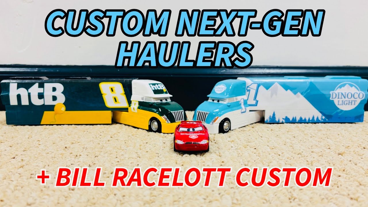 Custom Disney Cars HAULERS!!!