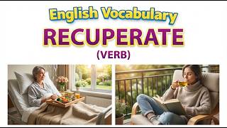 2230 Recuperate - Word Meaning word use Synonyms Antonyms English vocab builder