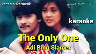 The Only One - Adi Bing Slamet karaoke