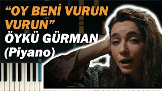 Oy Beni Vurun Vurun KARAOKE | Sen Anlat Karadeniz Piyano ile Nasıl Çalınır? 🎹 (Öykü Gürman) Resimi