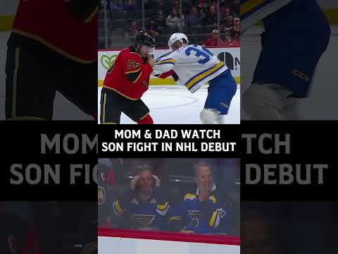 Dylan Peterson fights with parents in front row