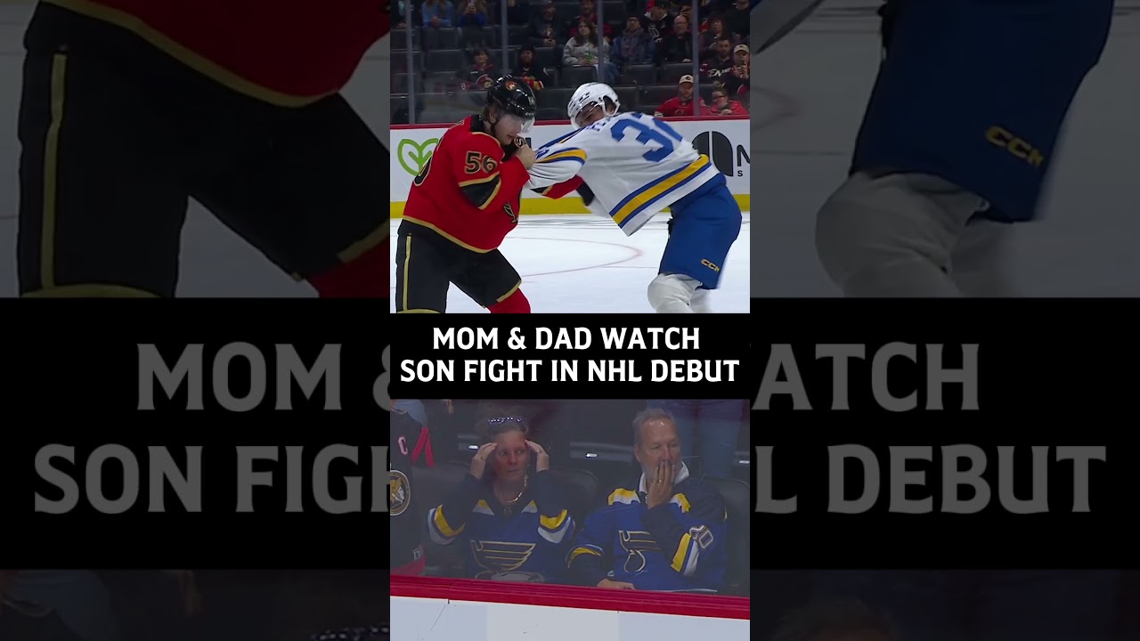 Dylan Peterson fights with parents in front row
