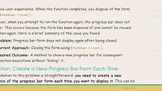 Famous Resolving the Issue of Re-Opening Progress Bar Forms in PowerShell Wealth