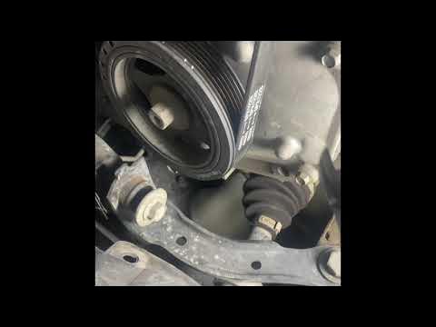2014 nissan sentra belt install - YouTube