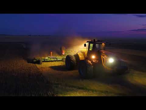 CAT Challenger MT965C + Amazone Catros 12003-2TS in Canada