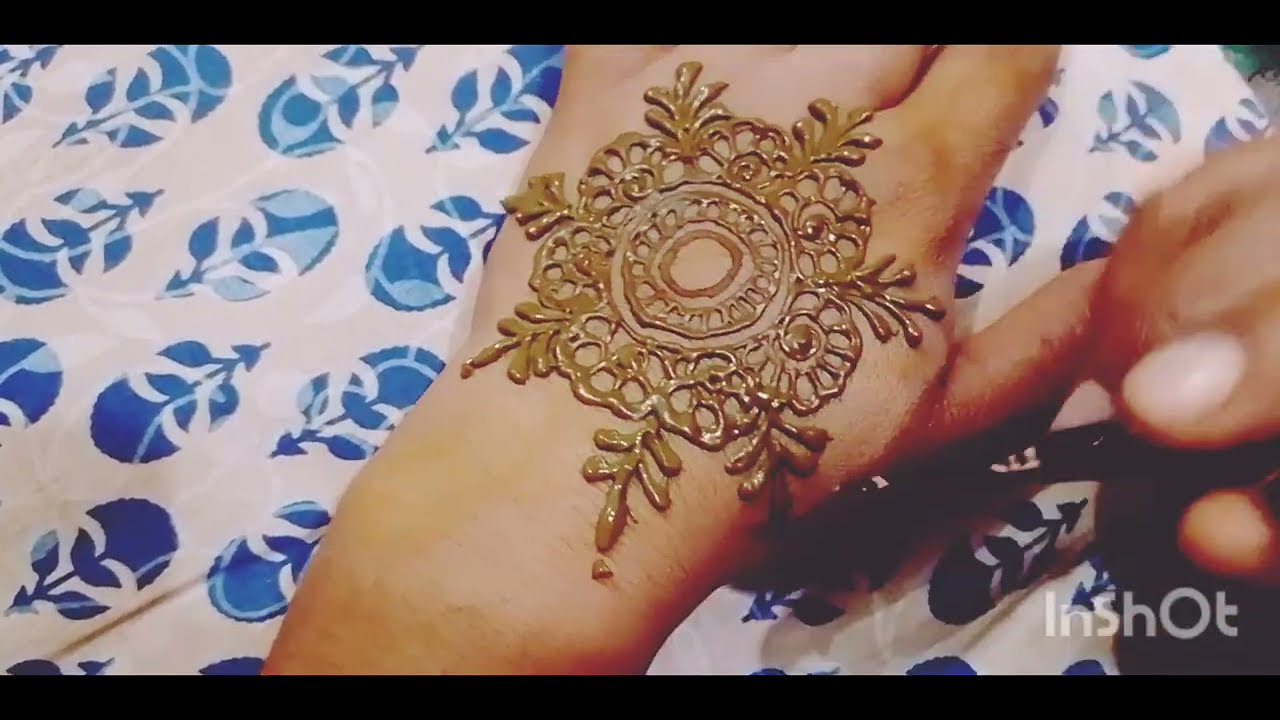Simple flower design @Nikk's Art