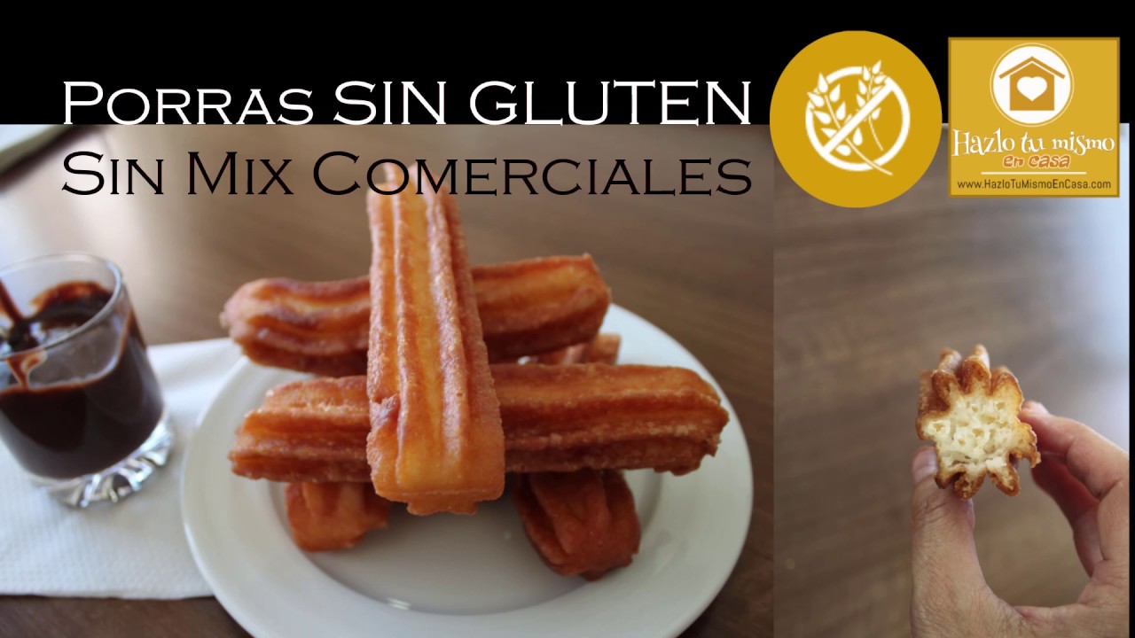 Como hacer PORRAS Sin Gluten Sin Mix Comerciales