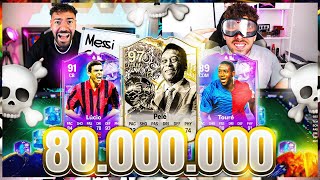 🆘 R.I.P ACCOUNT GENOMMEN ☠🚑 80 MIO COINS Squad Builder Battle 🔥 Wakez vs kleiner Cousin