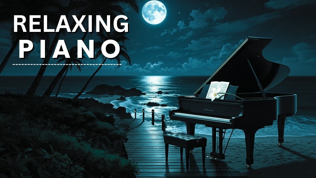 Relaxing Piano Music for Stress Relief, Sleep & Study | Background ...