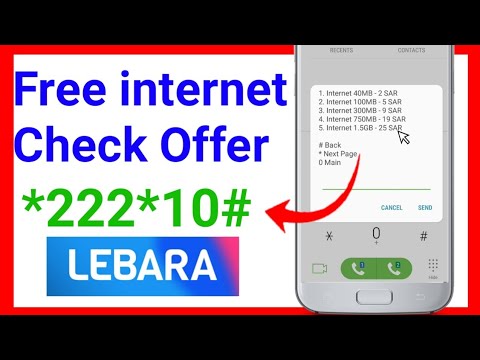 Lebara Internet Packages Free internet Check Offer Check MB Check Code play video check offer Lebara