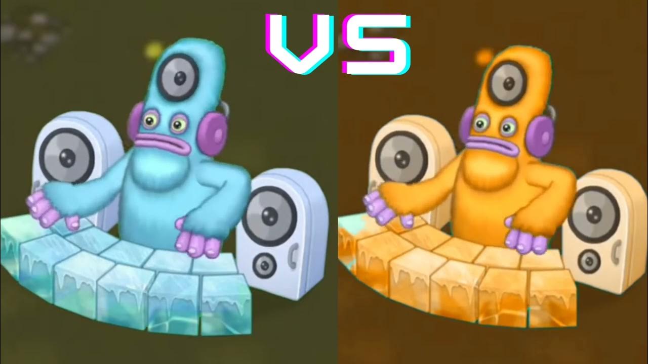 Original VS Orange Deedge (My Singing Monster Game) YouTube