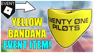 [EVENT] How to get YELLOW BANDITO BANDANA in CREATURES OF SONARIA! (Twenty One Pilots) [ROBLOX]