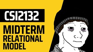 CSI 2132 RELATIONAL MODEL
