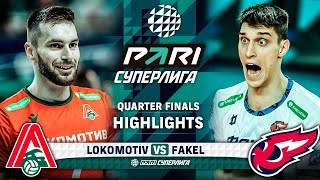 Lokomotiv vs. Fakel | HIGHLIGHTS | Quarter Finals | Round 3 | Pari SuperLeague 2024