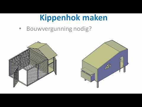 Video: Hoe bouw je een kippenhok met je eigen handen?