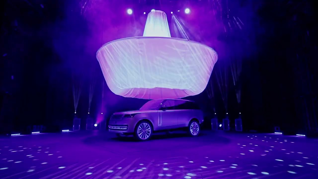 Promotion of new Range Rover 2022.