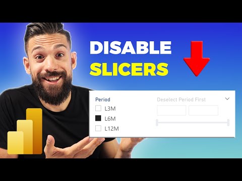 Disabling Slicers in Power BI