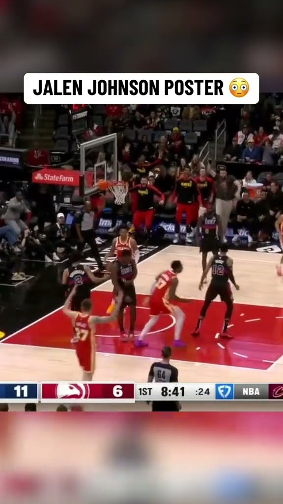 No stopping Jalen Johnson ?‍?
