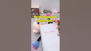 Do you know your spirit name? #shorts