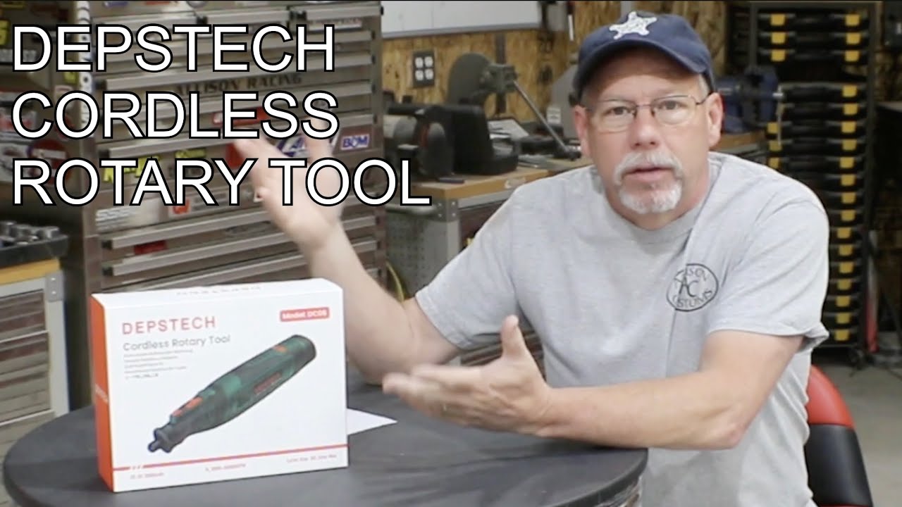 DEPSTECH AT420 Rotary Tool Accessories Kit unboxing, review vs Dremel 