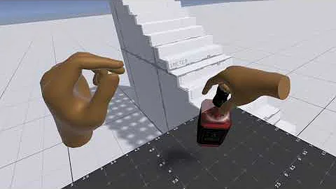 Unity VR Hand tracking test