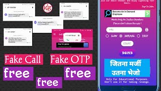 Fake OTP Sender app | Fake OTP Call app | Otp message prank | Otp Call prank | Knowledge 4 Hindi screenshot 3