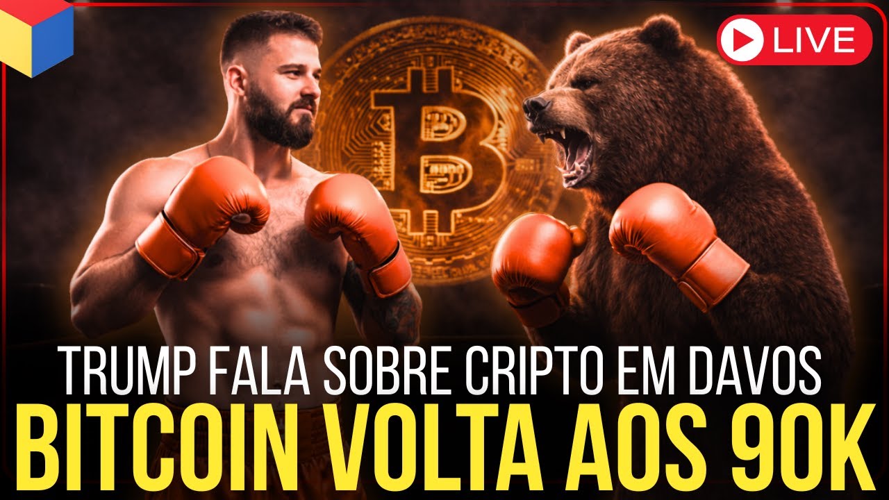 TRUMP REFORÇA APOIO AO BITCOIN E CRIPTO NO FÓRUM ECONÔMICO MUNDIAL🚨
