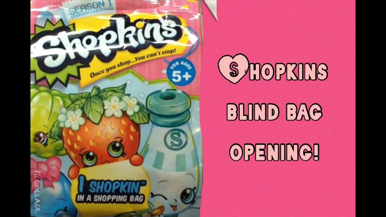 Shopkins blind bag opening - YouTube