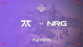 Fnatic v NRG Map 2 Bind PLAYOFFS Tokyo