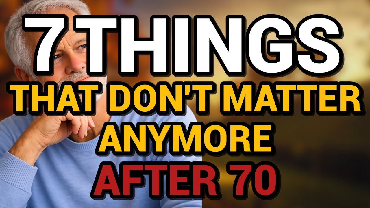 7 Things You Stop Caring About After 70 (And Why Life Finally Feels Peaceful)