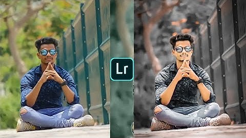 Lightroom soft dark effect photo editing tutorial | lightroom background colour change preset