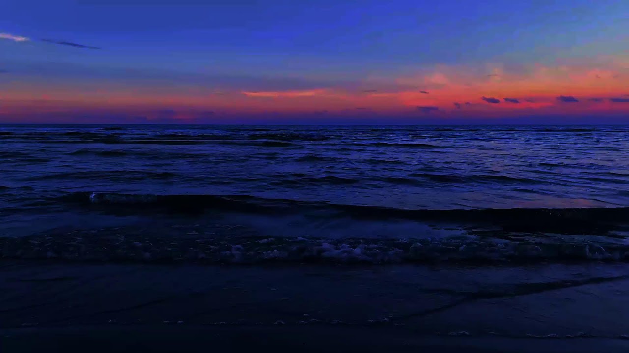 Ocean Background Sound for Sleep | Soft Night Ocean