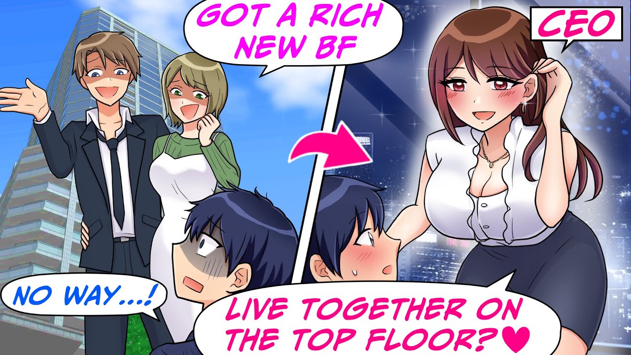 Богатый парень увёл мою девушку, но красавчик-директор попросил меня жениться на ней! [RomCome, M...