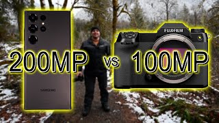 Samsung Galaxy S23 Ultra Camera vs Pro Camera (Fujifilm GFX 100S)