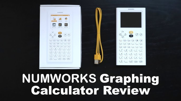 Getting started with the NumWorks graphing calculator 