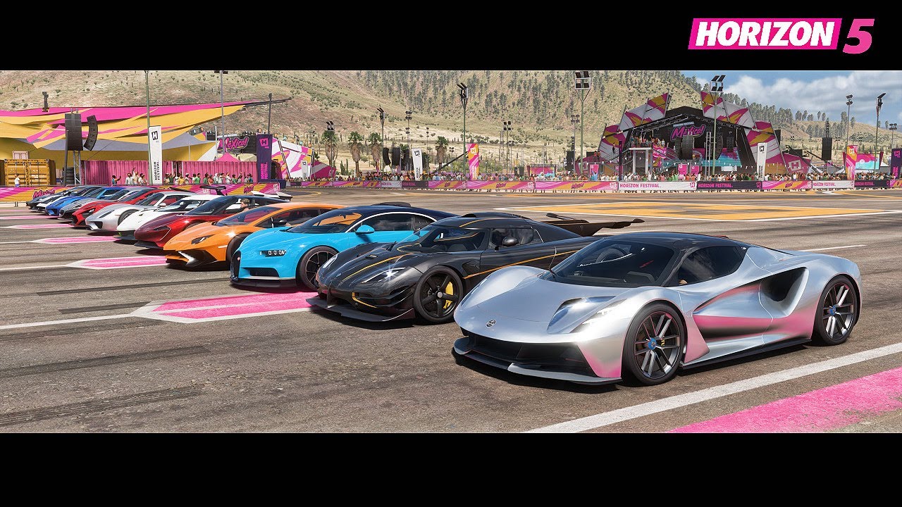 Forza Horizon 5 - Top 22 Fastest Hyperacars Drag Race (2022 Update)