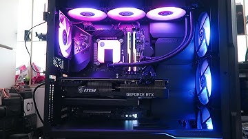 I9-10850K, MSI Z490 Unify, RTX 3080 Ventus3X OC, Phanteks P500A Quick Assembly: