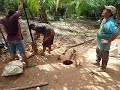 Perforación de pozo para tener el agua abundantemente