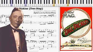 Dill Pickles Rag by Charles L. Johnson (1906, Ragtime piano)