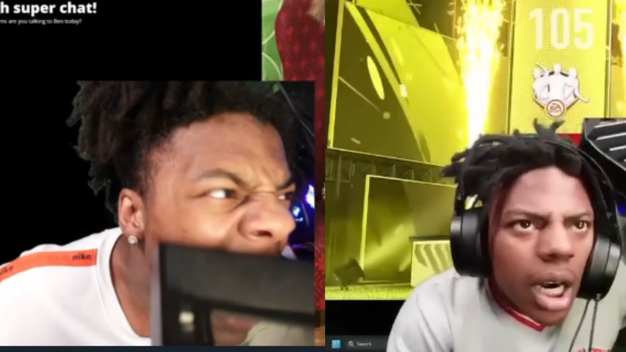 IShowspeed's PC falling compilation!